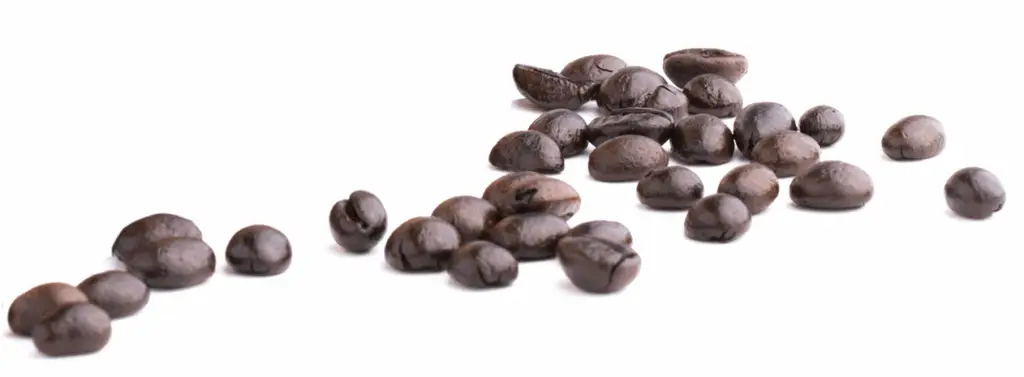 Dekorative Kaffeebohnen.